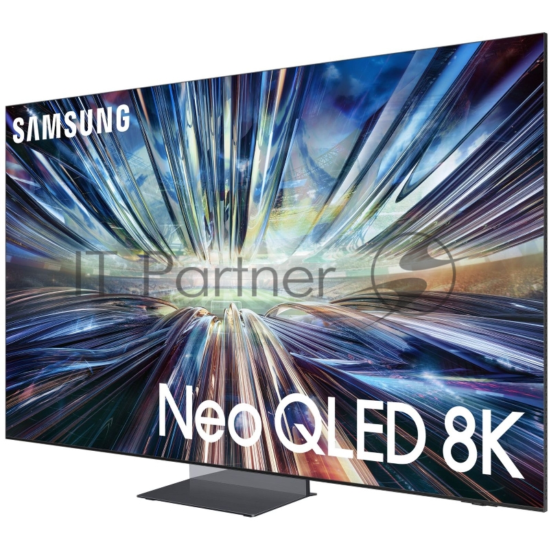 Телевизор ЖК 65 Samsung, NeoQLED, 8K, Tizen Smart TV, 120Hz (Up to 144Hz), HDR10+, Wi-Fi, Voice, DVB-T2/C/S2, Bluetooth, CI+(1.4), FreeSync Premium PRO, 6.2.4Ch 90W, OTS PRO, 4HDMI, 3USB, One Connect (Y24 8K), Graphite Black 2024