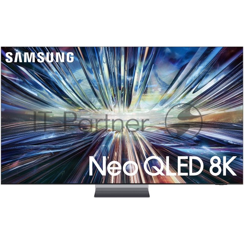 Телевизор ЖК 75 Samsung, NeoQLED, 8K, Tizen Smart TV, 120Hz (Up to 144Hz), HDR10+, Wi-Fi, Voice, DVB-T2/C/S2, Bluetooth, CI+(1.4), FreeSync Premium PRO, 6.2.4Ch 90W, OTS PRO, 4HDMI, 3USB, One Connect (Y24 8K), Graphite Black 2024