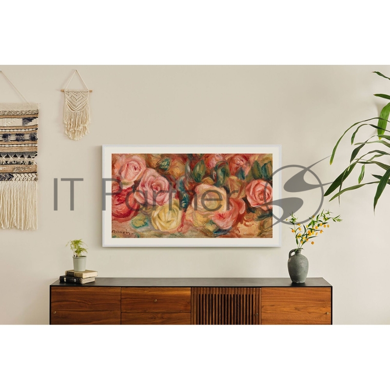 Телевизор ЖК 85 Samsung, QLED Frame, Ultra HD, Smart TV,Wi-Fi, Voice, PQI 3400, DVB-T2/C/S2, 4 CH, 40W, OTS Lite, FreeSync Premium Pro, 4HDMI, 2 USB, BLACK 2024