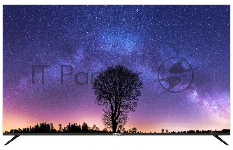 Телевизор MEGAMAX 65 65MG11USM черный D-LED UHD SMART 1.5GB/16GB YY