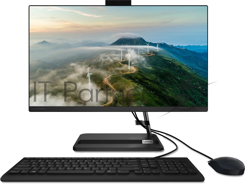 Моноблок Lenovo IdeaCentre AIO 3 24IAP7 23.8 FHD (1920x1080) IPS 250N, i5-13420H, 2x8GB DDR4-3200, 1TB SSD M.2, Intel UHD, WiFi6, BT, HD Cam, Wireless KB&Mouse, NoOS, Black, 1Y