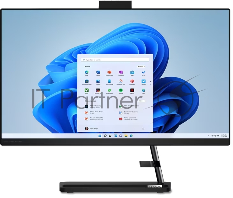 Моноблок Lenovo IdeaCentre AIO 3 24IAP7 23.8 FHD (1920x1080) IPS 250N, i5-13420H, 2x8GB DDR4-3200, 1TB SSD M.2, Intel UHD, WiFi6, BT, HD Cam, Wireless KB&Mouse, NoOS, Black, 1Y