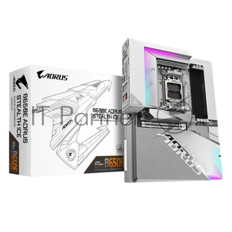 Материнская плата Gigabyte B650E A STEALTH ICE