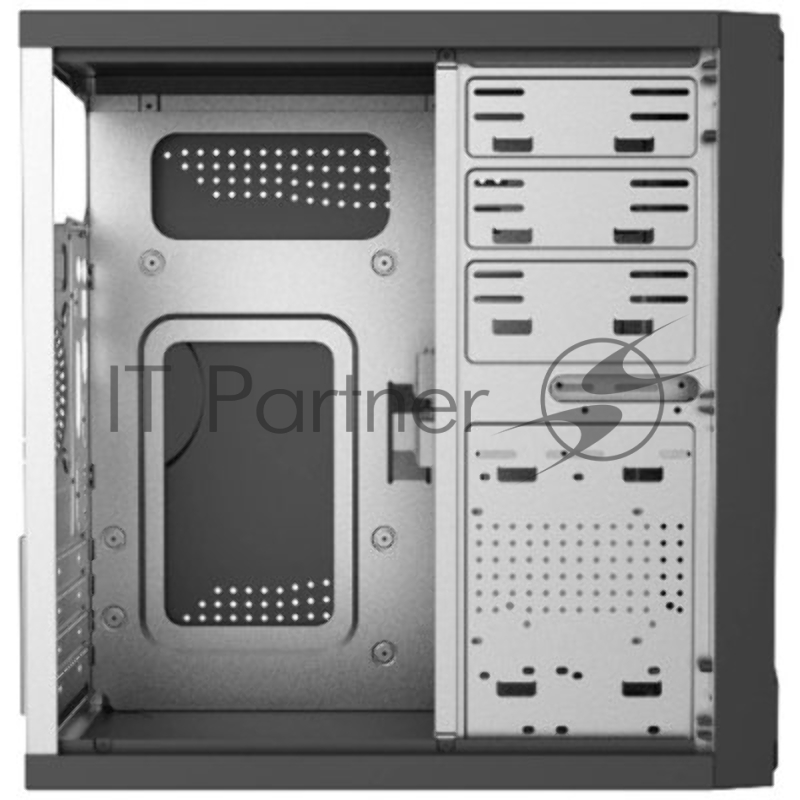 Корпус без блока питания Сase Forza mATX, W/O PSU, 2xUSB2.0, Black, w/o FAN, no powercord