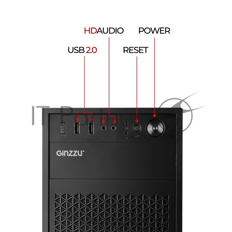 Блок питания Ginzzu A400 ATX