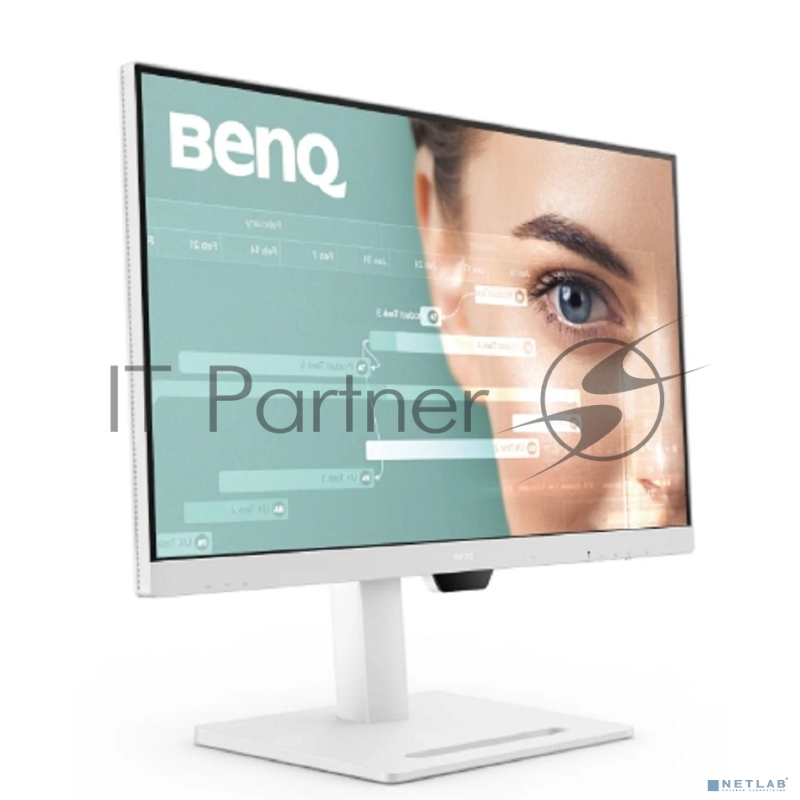 Монитор 27 BenQ GW2790QT White (2560x1440, IPS, 60Hz, 20M:1, 250cd, 5ms, 2*HDMI, DP, USB-C (65W)Speakers, Height adj 110, Pivot, Flicker-free Low Blue Light, 3Y)
