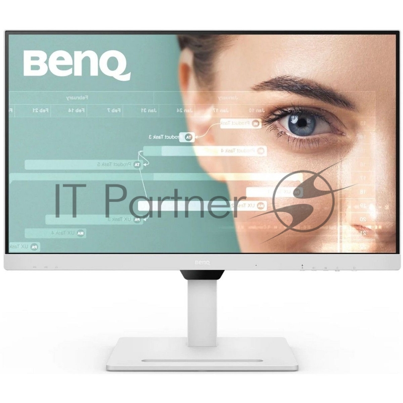 Монитор 27 BenQ GW2790QT White (2560x1440, IPS, 60Hz, 20M:1, 250cd, 5ms, 2*HDMI, DP, USB-C (65W)Speakers, Height adj 110, Pivot, Flicker-free Low Blue Light, 3Y)