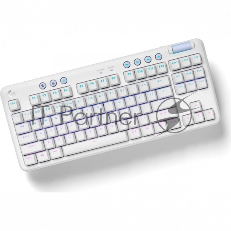 Клавиатура/ Logitech Gaming Keyboard G715 TKL Linear LIGHTSPEED RGB OFF WHITE