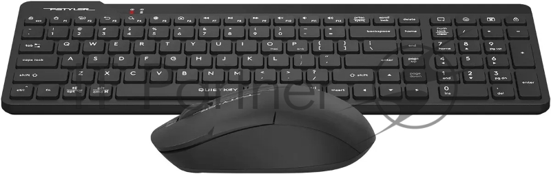 Клавиатура + мышь A4Tech Fstyler FG2300 Air2 клав:черный мышь:черный USB беспроводная slim