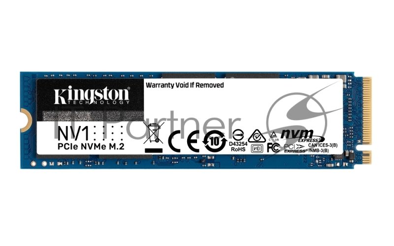 Накопитель SSD Kingston 1Tb SNV2S/1000G M.2 NV2 NVMe™ PCIe Gen 4.0 x 4, 3500/2100
