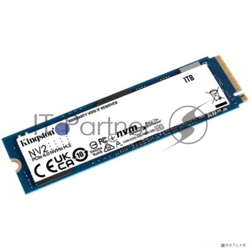 Накопитель SSD Kingston 1Tb SNV2S/1000G M.2 NV2 NVMe™ PCIe Gen 4.0 x 4, 3500/2100