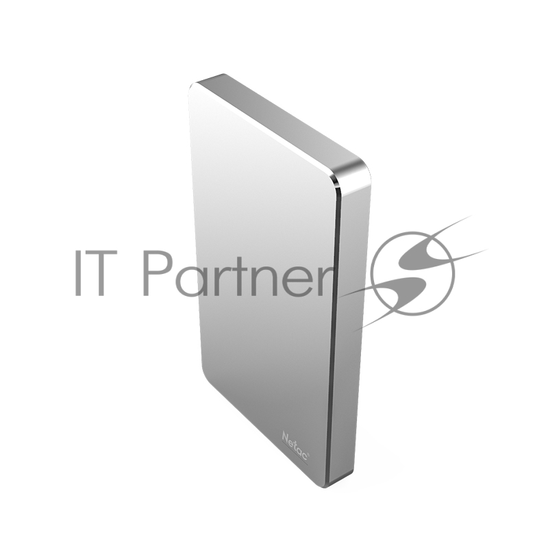 Внешний жесткий диск 2.5 Netac (NT05K330N-002T-30SL) 2Tb K330, micro USB 3.0, алюминиевый корпус, серебристый, retail