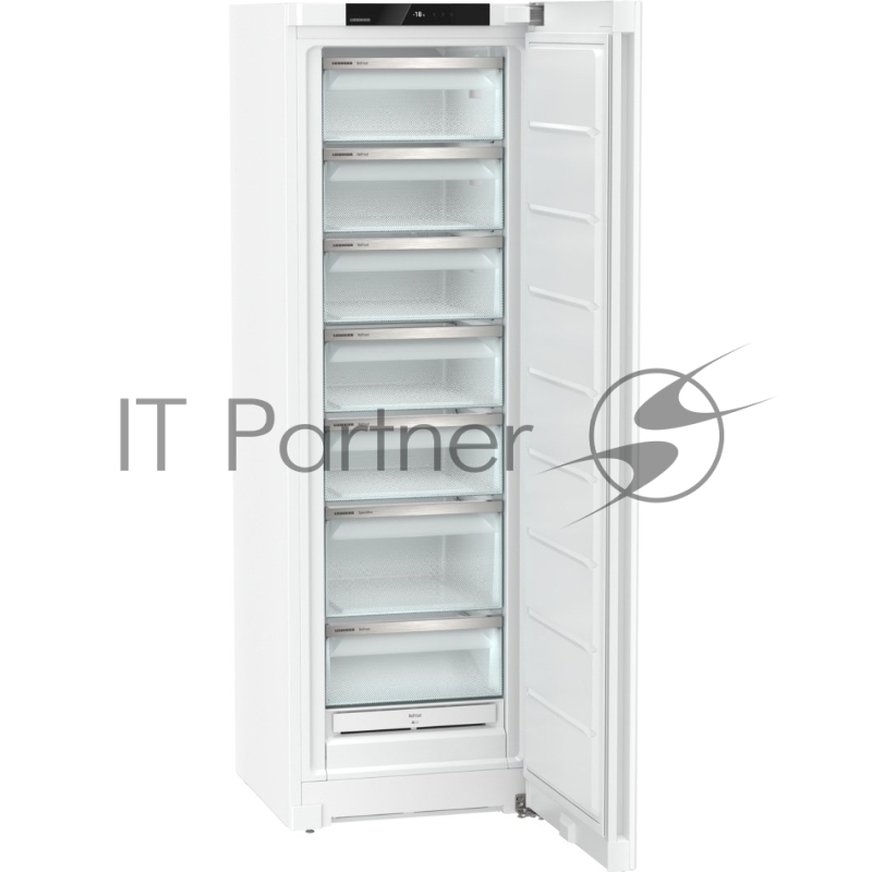 Морозильные камеры LIEBHERR Plus FNd 522i-22 001 NoFrost, 7 контейнеров, в. 185,5 см, ш. 60 см, класс ЭЭ A, внутренние ручки, белый цвет