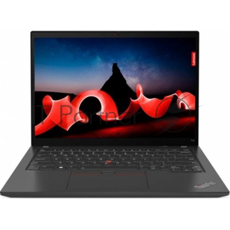 Ноутбук ThinkPad T14 Gen 4 14 WUXGA (1920x1200) IPS 400N, i7 1355U, 2x16GB DDR5 5600, 1TB SSD M.2, Intel Iris Xe, WiFi, BT, FPR, 5.0 Cam, 65W USB-C, Win 11 Pro, 1Y, 1.4kg