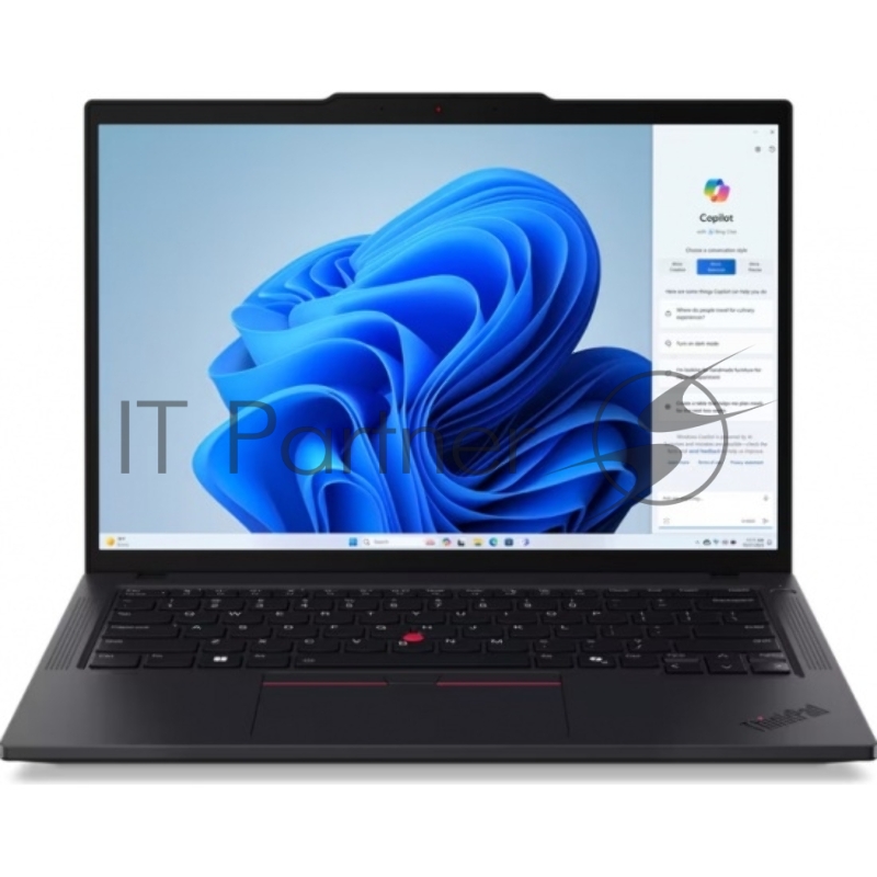 Ноутбук ThinkPad T14 Gen 5 14 WUXGA (1920x1200) IPS 400N, Ultra 5 125U, 16GB DDR5 5600, 512GB SSD M.2, Intel Iris Xe, WiFi, BT, FPR, 5.0 Cam, 65W USB-C, Win 11 Pro, 1Y, 1.4kg