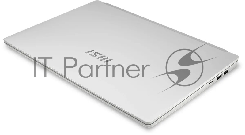 Ноутбук MSI Modern 14 Core i5-1335U 14 FHD (1920*1080), 60Hz IPS Onboard DDR4 16GB Iris Xe Graphics 512GB SSD 3 cell (39.3Whr)1.6kg backlight (White) DOS,1y Urban Silver,KB Eng/Rus