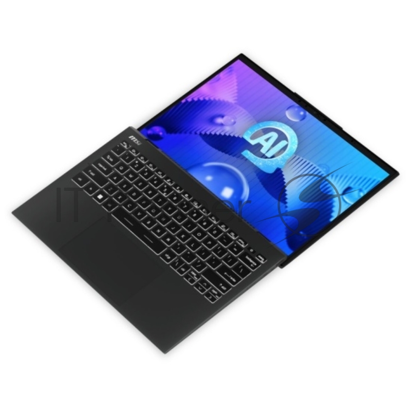 Ноутбук MSI Prestige 13 AI Evo Core Ultra7 155H 13.3 16:10, 2.8K (2880 x 1800) OLED,LPDDR5 32GB,1TB SSD,Intel Graphics,Stellar Gray,75Whr,990g,1y,Win11 Pro,KB Eng/Rus