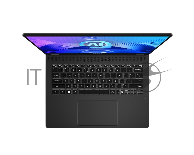 Ноутбук MSI Prestige 14 AI Evo Core Ultra 5 125H 14 16:10 FHD+ (1920х1200) 400nits,IPS DDR5 16GB (8GB*2), 512Gb SSD,Intel® Arc Graphics,90Whr,1.7kg,Backlit,W Pro,Stellar Gray,KB Eng/Rus