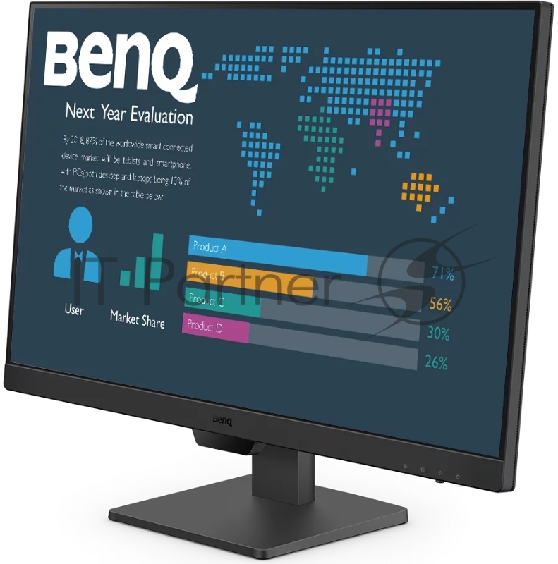 Монитор Benq BL2790 27, 1920x1080, IPS, 60Hz, 20M:1, 250cd, 5ms, 2*HDMI, DP, Speakers, Flicker-freeLow Blue Light, 3Y, Black