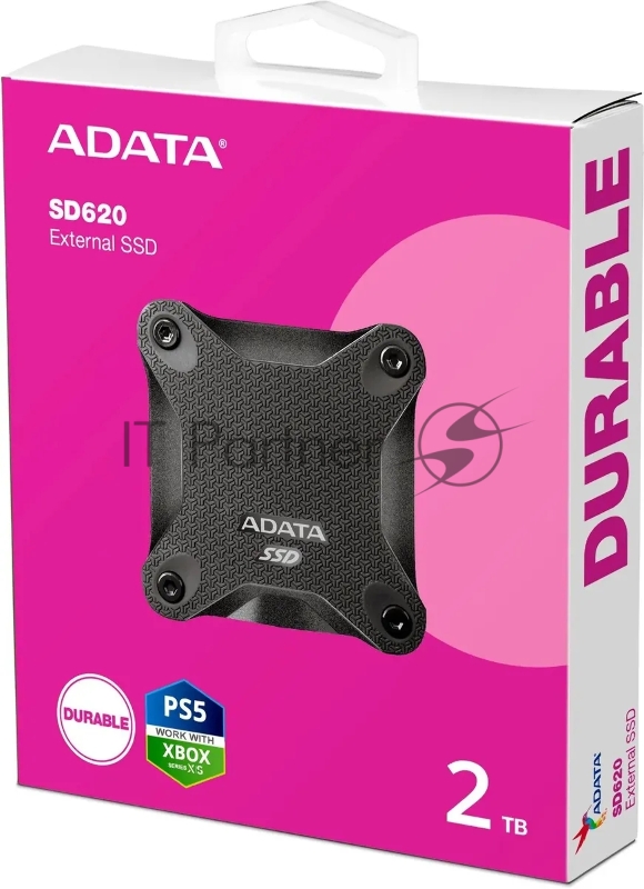 Накопитель SSD A-Data USB3.1 2TB SD620-2TCBK SD620 2.5 черный