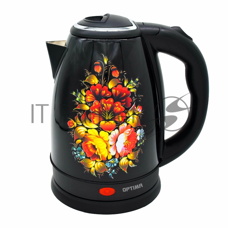 Чайник эл. OPTIMA EK-1801KH (1.8л, поворот на 360 градусов, корп. из нерж. стали, 1800Вт)