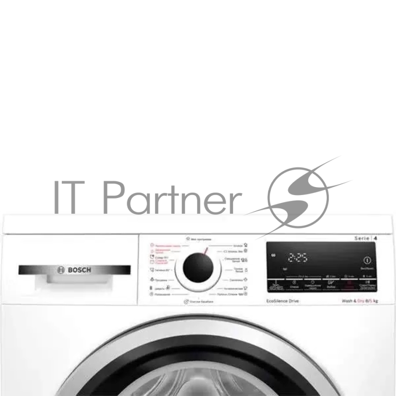 Стирально-сушильный автомат, стирка-8 кг, сушка- 5 кг,1400 об/мин.,850 x 595 x 495 мм,программ - 16, дозагрузка белья, пар, 59 дБ,панель управления на английском языке