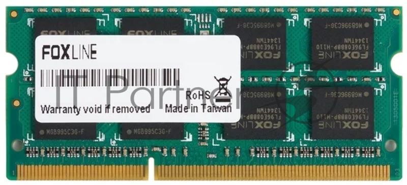 Память оперативная Foxline SODIMM 8GB 3200 DDR4 CL22 (совместимо только с процом Intel)