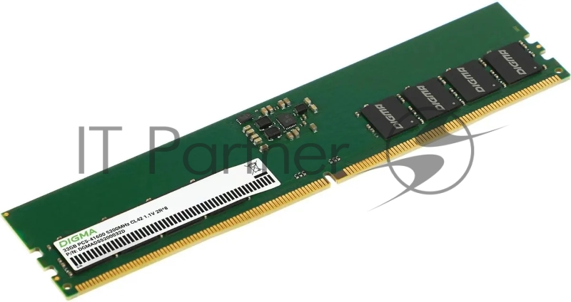 Память DDR5 32GB 5200MHz Digma DGMAD55200032D RTL PC5-41600 CL42 DIMM 288-pin 1.1В dual rank Ret