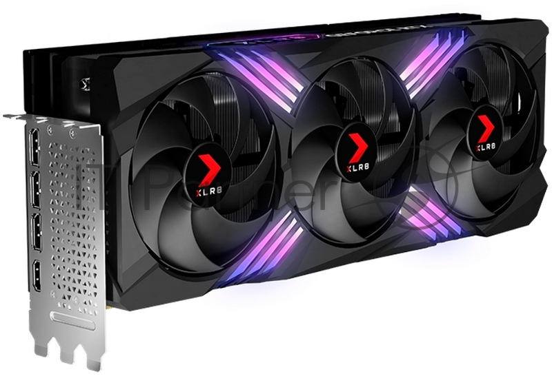 Видеокарта PNY NVIDIA Video Card GeForce RTX 4090 XLR8 Gaming VERTO EPIC-X 24GB GDDR6X 384bit, 2520MHz / 21Gbps, 3x DP, 1x HDMI, 3 fan, 3 slot