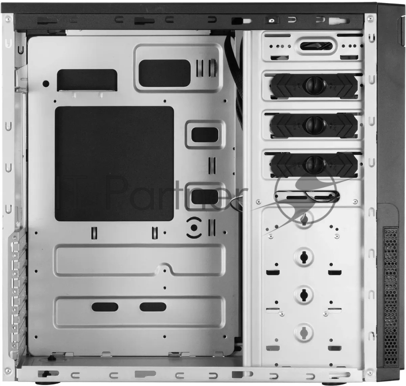 Корпус Chieftec Elox черный без БП ATX 2xUSB2.0 2xUSB3.0 1xUSB3.1 audio bott PSU