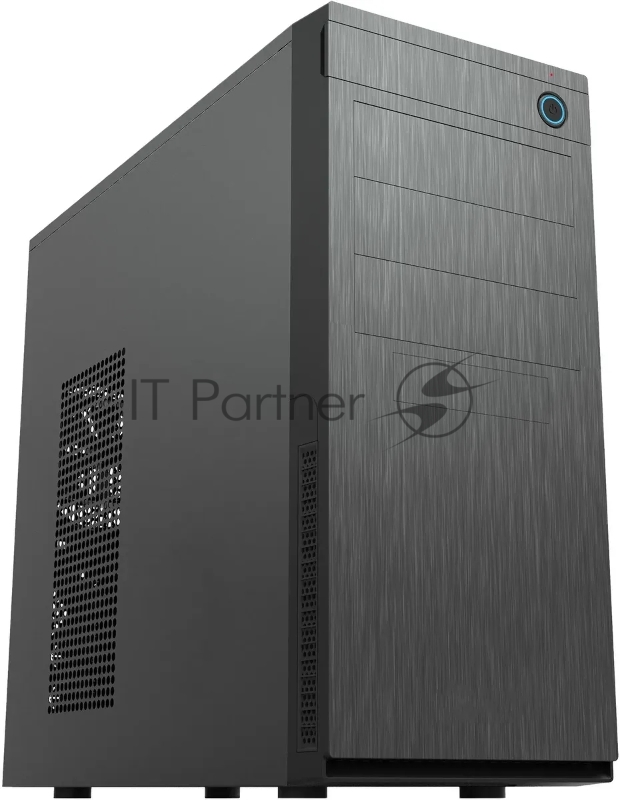 Корпус Chieftec Elox черный без БП ATX 2xUSB2.0 2xUSB3.0 1xUSB3.1 audio bott PSU