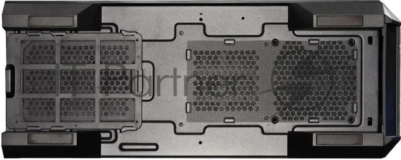 Корпус Chieftec Stallion II черный без БП ATX 4x120mm 1xUSB2.0 2xUSB3.1 audio bott PSU