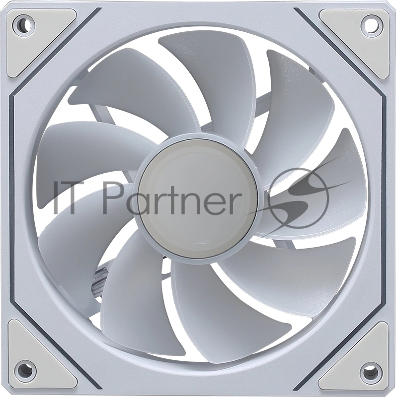 Вентилятор Formula Floe 12WH ARPW ARGB 120x120x25mm белый 4-pin + 3-pin 26.8dB Ret