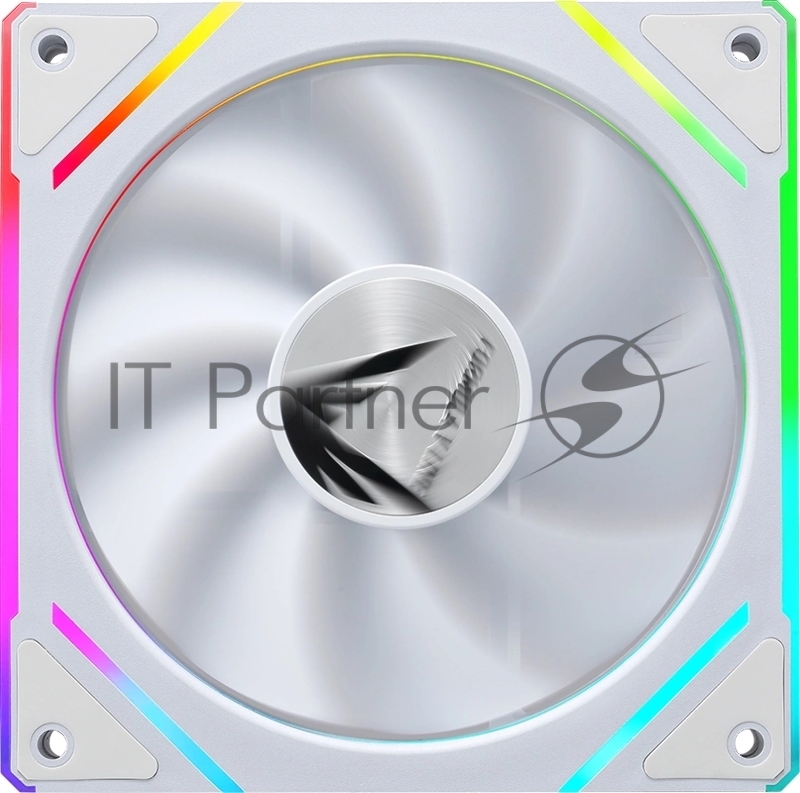 Вентилятор Formula Floe Plus 12WH ARPW ARGB 120x120x25mm белый 4-pin + 3-pin 26.8dB Ret