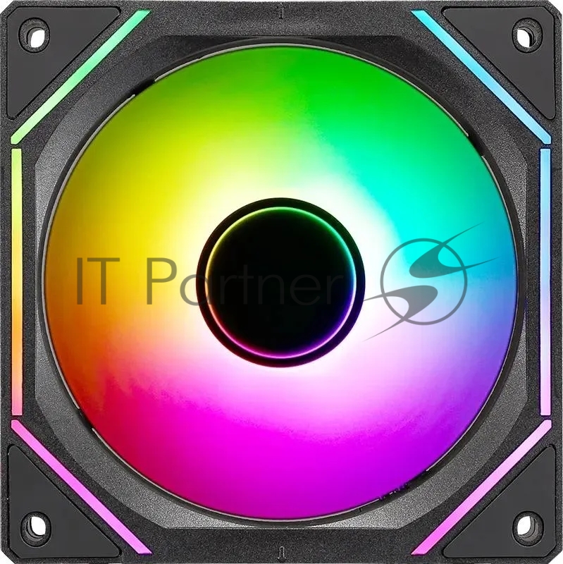 Вентилятор Formula Air Bridge BK ARGB 120x120x25mm черный 4-pin + 3-pin 27.5dB Ret