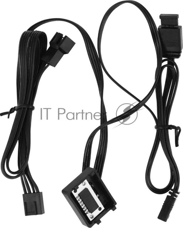 Вентилятор Formula Air Bridge BK ARGB 120x120x25mm черный 4-pin + 3-pin 27.5dB Ret