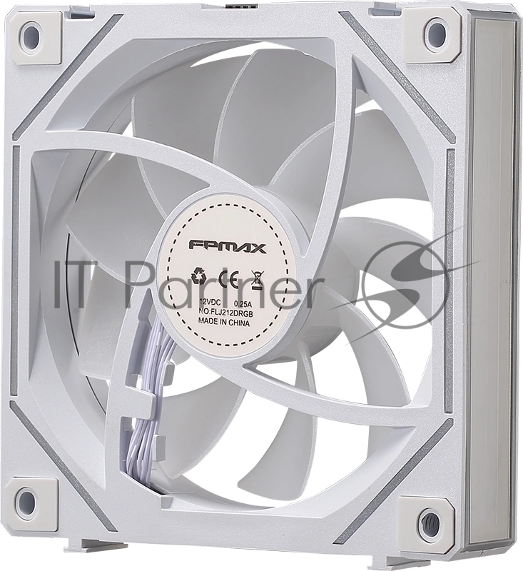 Вентилятор Formula Air Bridge WH ARGB 120x120x25mm белый 4-pin + 3-pin 27.5dB Ret