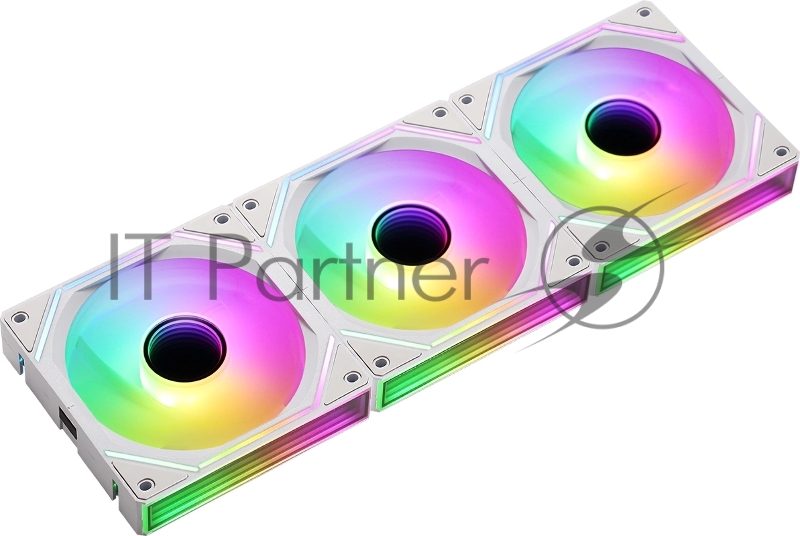 Вентилятор Formula Air Bridge WH ARGB 120x120x25mm белый 4-pin + 3-pin 27.5dB Ret