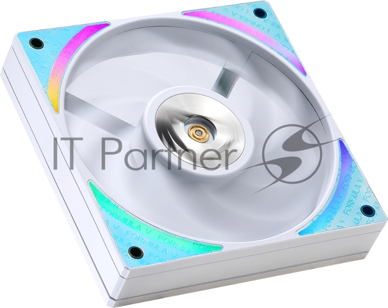 Вентилятор Formula Air Bridge Plus WH ARGB 120x120x25mm белый 4-pin + 3-pin 27.2dB Ret