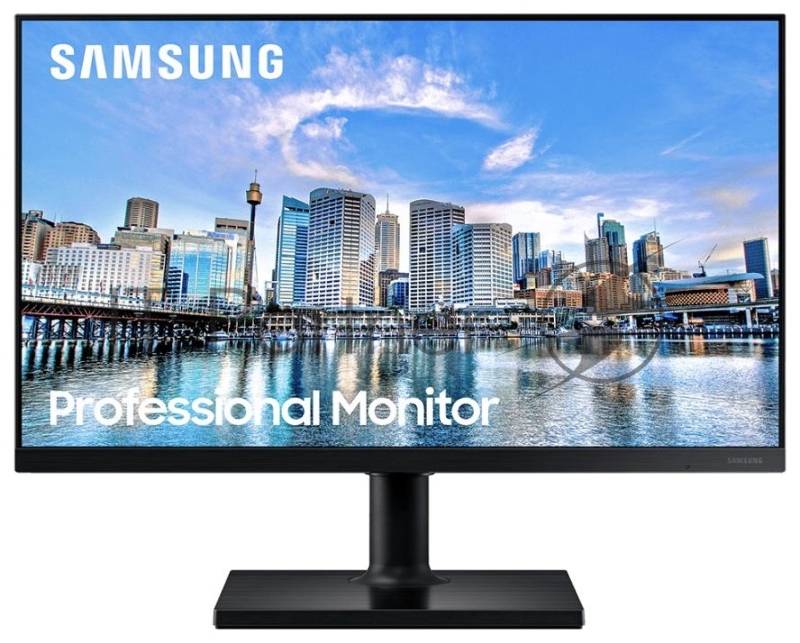 МОНИТОР 23.8 Samsung LF24T450FZI Black (IPS, LED, Wide, 1920x1080, 75Hz, 5ms, 178°/178°, 200 cd/m, 1000:1, +DP, +2хHDMI