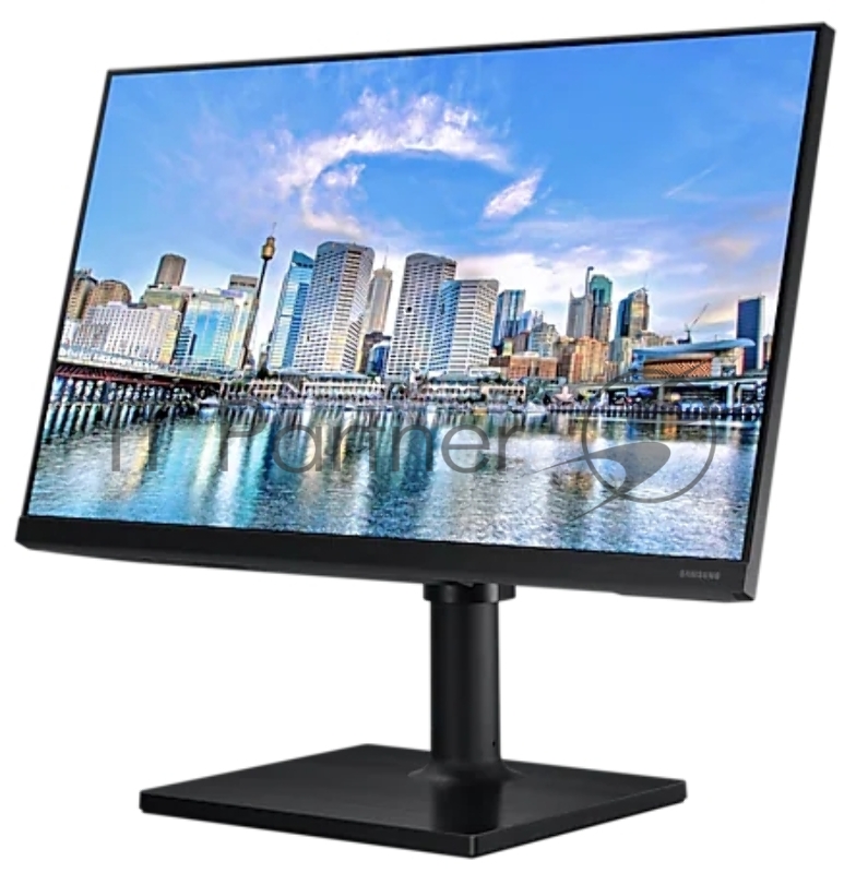МОНИТОР 23.8 Samsung LF24T450FZI Black (IPS, LED, Wide, 1920x1080, 75Hz, 5ms, 178°/178°, 200 cd/m, 1000:1, +DP, +2хHDMI