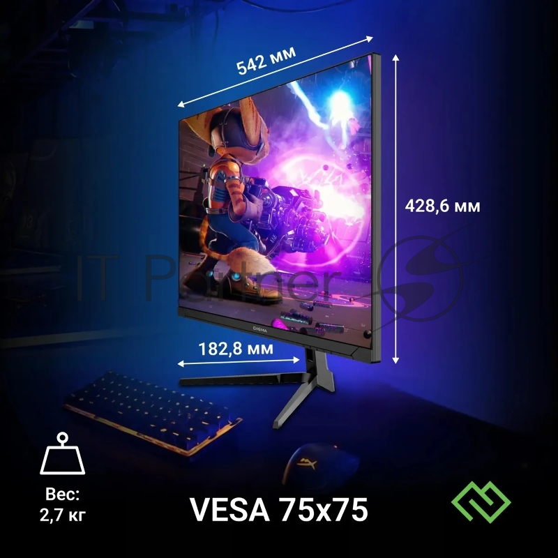 Монитор Digma Overdrive 24P410F (black)