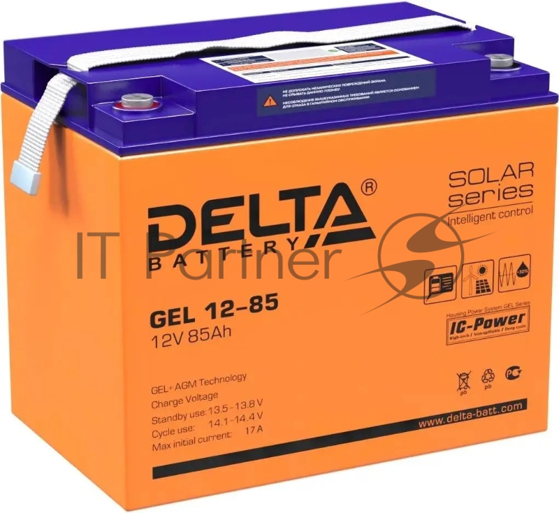 Батарея для ИБП Delta GEL 12-85 12В 85Ач