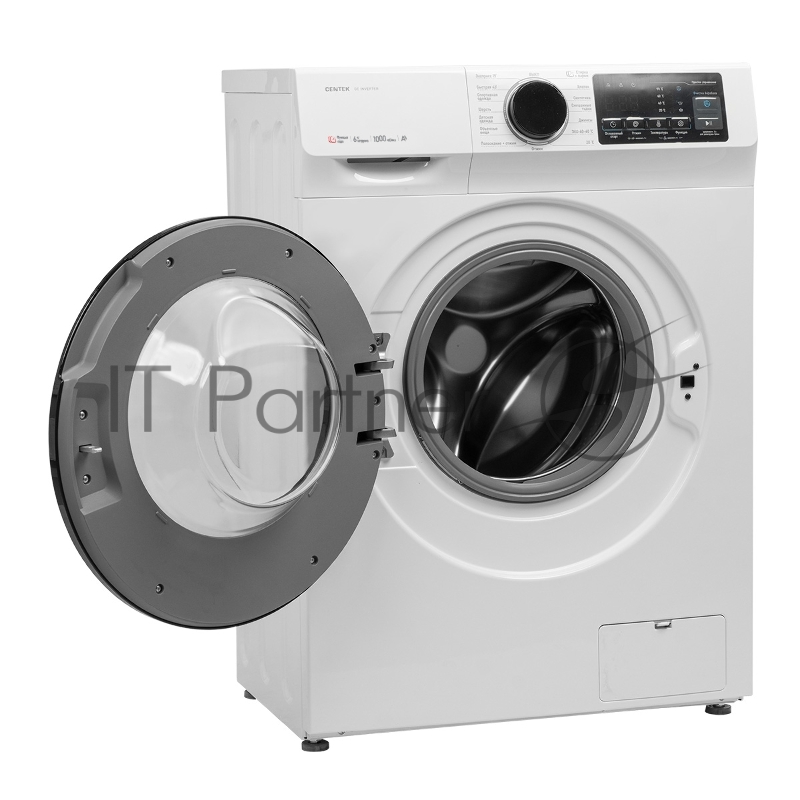 Стиральная машина Centek CT-1920 (белый) 1000 / 6кг / 40см / 15пр /LED-Дисплей / INVERTER /Пар/A+++