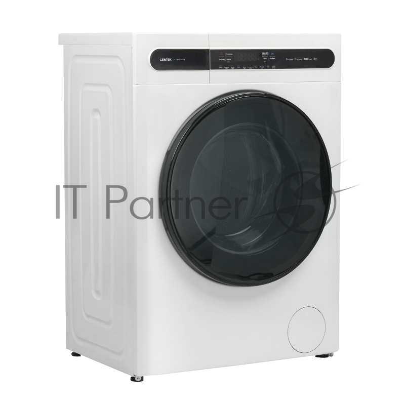 Стиральная машина Centek CT-1951 (белый) 1400 / 8кг / 52см / 11пр /Дисплей/ INVERTER /Сушка 5кг/A+++