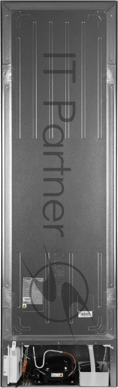 Холодильник Hyundai CC50073F нержавеющая сталь двухкамерный 273/142л морозилка снизу