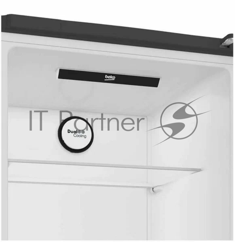 Холодильник BEKO B3RCNK362HG 7387010012 серый двухкамерный 220/100л морозилка снизу