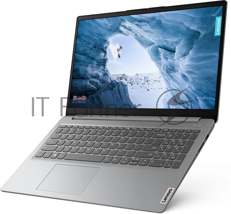 Ноутбук LENOVO IdeaPad 1 15IAU7 15.6 1920x1080/Intel Core i3-1215U/RAM 8Гб/SSD 256Гб/Intel UHD Graphics/ENG|RUS/Windows 11 Home серый 1.63 кг 82QD00DHUS_RU