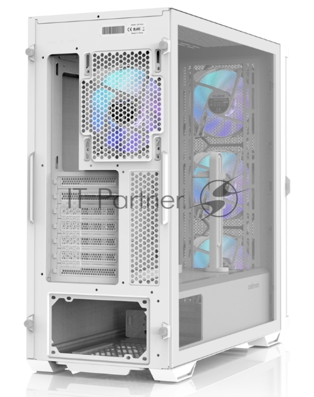 Корпус MidiTower Zalman Z10 DUO White (без блока питания) (Zalman Z10 DUO White)