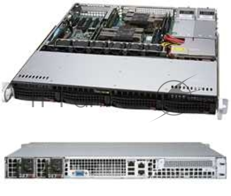 Платформа SuperMicro SYS-6019P-MTR 1G 2P 2x600W